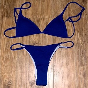 SEXY SHEIN NAVY BIKINI